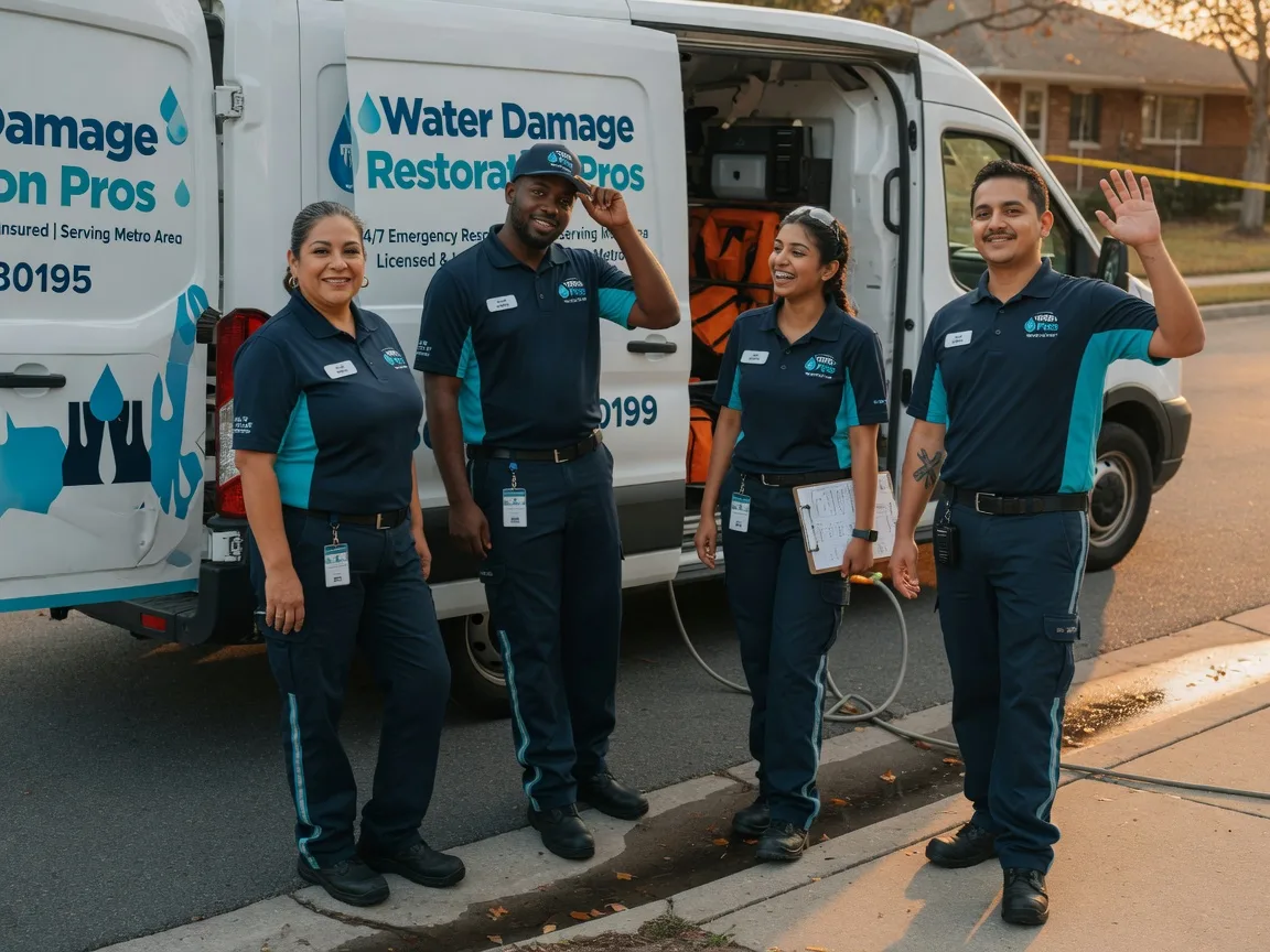 Water Damage Restoration company in Hannah, ND