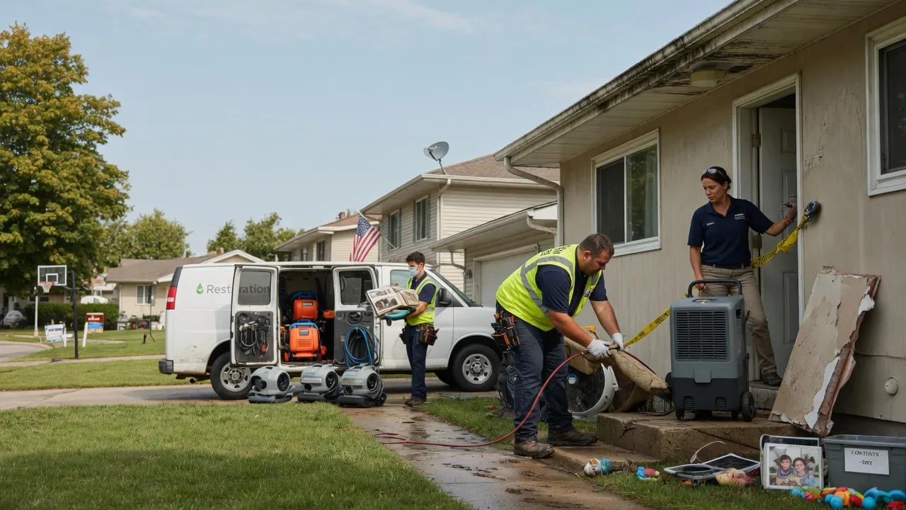Water Damage Restoration in Hannah, ND near me